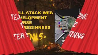 1-Full Stack Web Development For Beginners - HTML5 Introduction