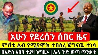 ሰበር - ምሽቱን ልብ የሚያሞክ ድል ተበሰረ ጀግናዉ ቆረጠ ተነሳ | በአድስ አበባ ተያዘ | የጌታቸዉ ጦር ተላላኪዎች እየተለቀሙ ነው እሳ |Abel Birhanu