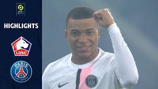 LOSC LILLE - PARIS SAINT-GERMAIN (1 - 5) - Highlights - (LOSC - PSG) / 2021-2022