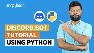 Discord Bot Python Tutorial 2023 | Discord Bot Tutorial | Python Projects for Resume | Simplilearn