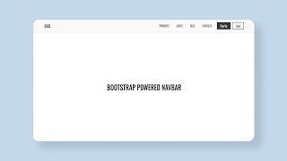 Create A navbar using Bootstrap | Bootstrap 5 Navbar Tutorial