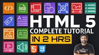 HTML Full Tutorial for Beginners - HTML Full Course - Complete Web Designing Tutorial - Learn HTML