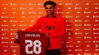 Carvalho unveiled at Liverpool FC | 1st Interview & Klopp's reaction to huge talent signing