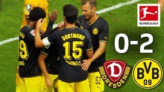 Hummels Leads BVB To Victory | Dresden vs. Dortmund 0-2 | Highlights