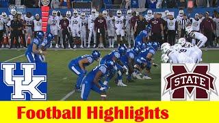 #16 Mississippi State vs #22 Kentucky Football Game Highlights 10 15 2022