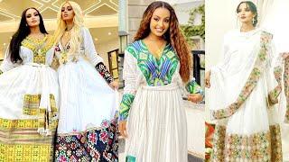 #habesha kemis #ethiopian culture derss new style #habesha kemis #ethiopian traditional cloth 2022