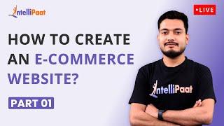 How To Build An E-Commerce Website Part 1 | E-commerce Website Using HTML, CSS And Bootstrap