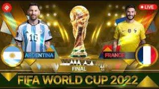 ????Argentina vs France Live Stream | FIFA World Cup 2022 Final | Watch Along & PES23 Gameplay