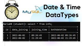 Date & Time Datatype in MySQL in Hindi - 25 | MySQL Tutorial for beginners in hindi | #mysql