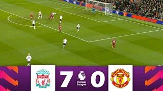 Liverpool vs Manchester United 7-0 - Premier League 22/23 - Full Match Today - [Pes 2021]