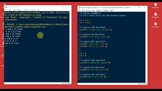 Python Basic Operators | Practical Work On Logical Operators In Python  | #python