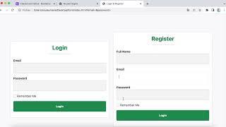 How To Create Responsive Login and Register Form Using HTML and CSS Bootstrap 5