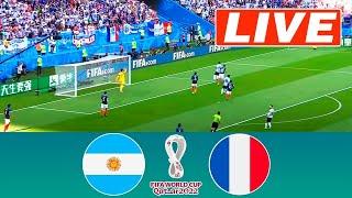 Argentina vs France LIVE | FIFA World Cup Qatar 2022 - FINAL | Match Today - eFootball PES 2