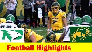 North Dakota vs North Dakota State Football Game Highlights 11 19 2022