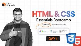 Day 1 | Mastering HTML Tags | HTML & CSS Essentials Bootcamp (5 Days)