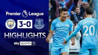 Stunning Rodri goal inspires City to routine win! | Man City 3-0 Everton | Premier League Highlights