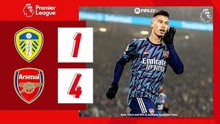 Leeds United vs Arsenal 1-4 | All Goals & Highlights | Premier League 2021/22 | Matchday 18