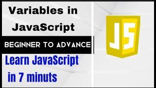 Variable in JavaScript #3 | Javascript Tutorial for beginners | Learn in 7 minutes