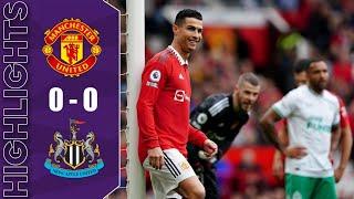 Manchester United vs Newcastle 0-0 | Premier League Football | Match Highlights