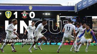 UNCUT: PITCHSIDE FOOTAGE AT ELLAND ROAD | LEEDS UNITED 1-0 SOUTHAMPTON