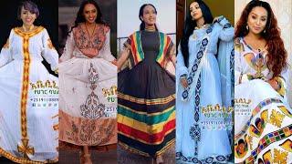 #Habesha Kemis#Ethiopian Cultural #new style #ዋውው ምርጥ የሀገር ባህል ፍሽን ቀሚሶች????????