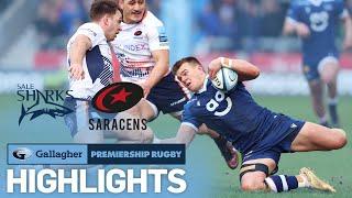 Sale Sharks v Saracens - HIGHLIGHTS | Tightly Fought Contest! | Gallagher Premiership 2022/23