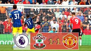 Highlights Southampton vs Manchester United | English Premiere League EPL 2021 | Southampton 1-1 MU