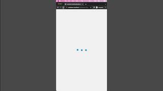 Bounce loading html css only ???? | css animation #coding