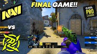 FINAL GAME!! - NaVi vs NIP - HIGHLIGHTS - ESL Pro League | CSGO