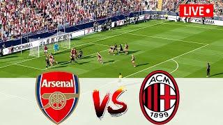 ????LIVE ARSENAL vs AC MILAN | CLUB FRIENDLY MATCH 2022 | REALISTIC FOOTBALL SIMULATION