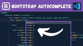 Best Bootstrap Autocomplete and Auto Class Suggestor Intellisense Extension for VSCode 2022