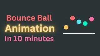 Bounce Ball Animation Using Css Tutorial In 10 Minutes Or Less