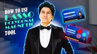 Lasso , Polygonal Lasso & Magnetic lasso Tool | Adobe Photoshop Beginner Tutorial in Hindi/Urdu 2022