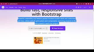 Bootstrap is a free and open source CSS framework complete tutorial #bootstrap