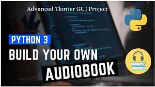 PDF audiobook reader GUI project in python and Tkinter | text2speech | pyttsx3 | pymupdf | #pyGuru