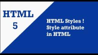 Style Attribute in HTML ! What is style in html 5 in bangla (2021) Part-13