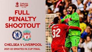 FULL Penalty Shootout & Trophy Lift | Chelsea v Liverpool | Emirates FA Cup Final 21-22