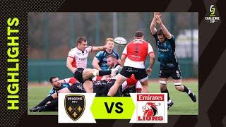 Highlights - Dragons RFC v Emirates Lions Rugby Round 4 │ EPCR Challenge Cup 2022/23