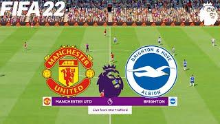 FIFA 22 | Manchester United vs Brighton - English Premier League - Full Gameplay