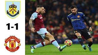 Burnley vs Manchester United 1-1 Highlights | Premier League - 2022 Pogba & Jay Rodriguez Goals