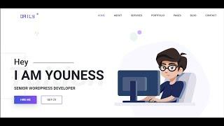 Complete Responsive Personal Portfolio Website using HTML CSS Bootstrap & JavaScript????????????