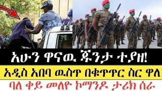 Ethiopia - ሰበር | ዋናዉ ጁንታ አዲስ አበባ ዉስጥ ተያዘ | ቀይ መለዮ ኮማንዶ ታሪክ ሰራ | Zena Tube | Zehabesha | Abel birhanu