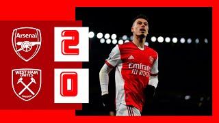 Arsenal vs West Ham 2-0 Highlights | Premier League - 2021/2022