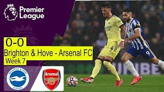 Brighton & Hove - Arsenal 0-0 | Highlights & All Goals - Premier League 2021/22