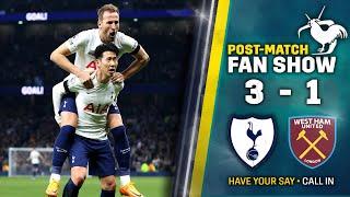 Tottenham Vs West Ham • Premier League [POST-MATCH FAN SHOW]