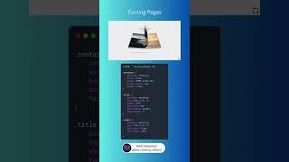 Turning Page's???? Use Html.. #shorts #youtubeshorts #coder_mani