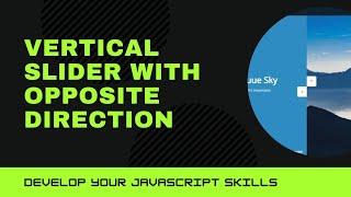 vertical slider with opposite direction | Must Watch | Step by Step code