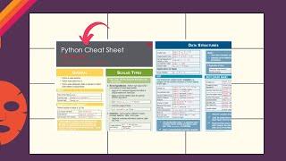 PYTHON CHEAT SHEET [EXPLAINED]