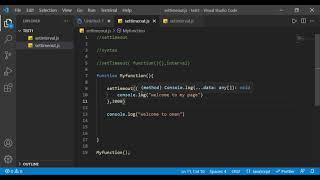 Set Timeout and Set Interval in JavaScript-Tamil Tutorial