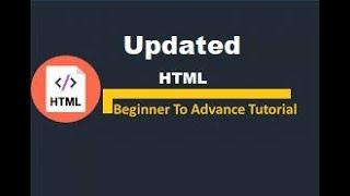 HTML Tutorials Step by Step For Beginners In Hindi ????️